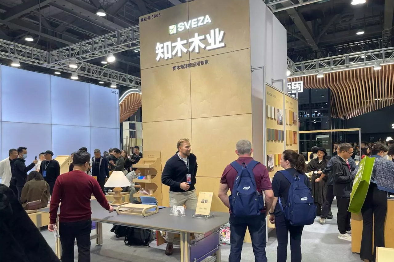 Sveza, Guangzhou Design Week’te Premium İç Mekân Kontrplağını Sergiledi